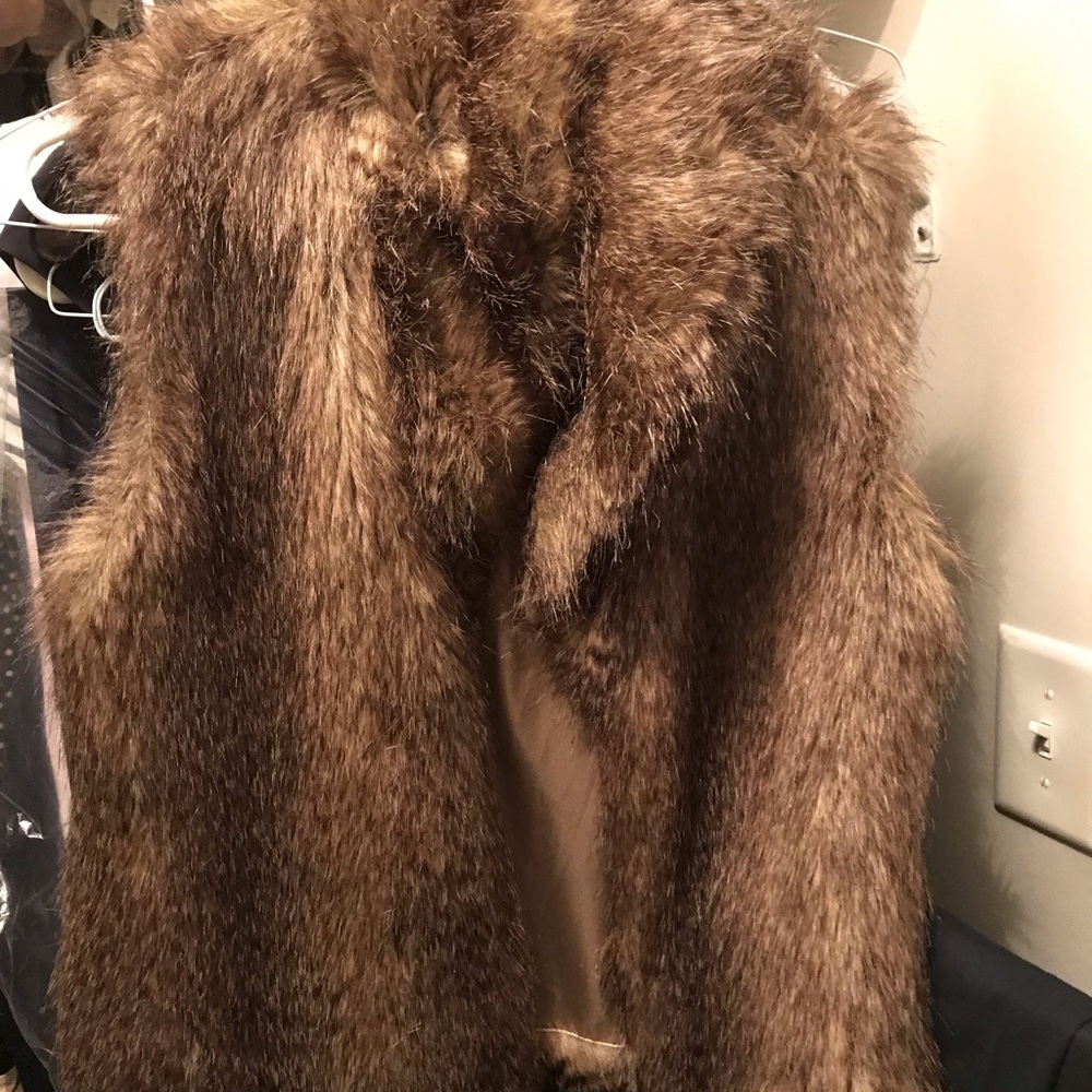 Jack faux fur vest
